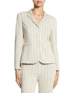 �Z�I���[ ���f�B�[�X �A�E�^�[ �W���P�b�g�E�u���]�� Theory Shrunken Three Button Jacket Oat Multi �}���`�J���[