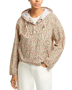 �U�E�O���[�g ���f�B�[�X �A�E�^�[ �W���P�b�g�E�u���]�� THE GREAT. The Trailhead Pullover Jacket Sprouting Floral