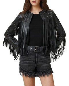 �I�[���Z�C���c ���f�B�[�X �A�E�^�[ �W���P�b�g�E�u���]�� ���U�[ ALLSAINTS Asta Leather Jacket Black �u���b�N