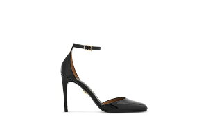 �t�F���K�� ���f�B�[�X �V���[�Y �p���v�X ���U�[ FERRAGAMO Women's Leather Stiletto Pumps Nero