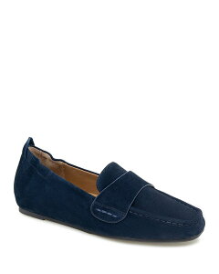 �P�l�X�R�[�� ���f�B�[�X �V���[�Y �p���v�X Gentle Souls by Kenneth Cole Women'sophie Square Toe Flats Navy Suede �l�C�r�[