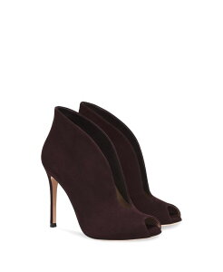 �W�������B�g ���b�V ���f�B�[�X �V���[�Y �u�[�c�E���C���u�[�c Gianvito Rossi Women's Vamp Booties Red Suede ���b�h