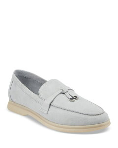 �}�[�N�E�t�B�b�V���[ ���f�B�[�X �V���[�Y �p���v�X�G�[�h ���[�t�@�[ Marc Fisher LTD. Women's Yanelli Suede Slip On Loafer Flats Light Blue �u���[