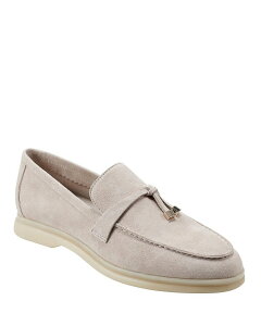 �}�[�N�E�t�B�b�V���[ ���f�B�[�X �V���[�Y �p���v�X�G�[�h ���[�t�@�[ Marc Fisher LTD. Women's Yanelli Suede Slip On Loafer Flats Taupe �g�[�v