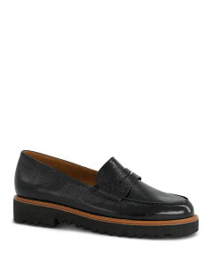 �|�[���E�O���[�� ���f�B�[�X �V���[�Y �X���b�|���E���[�t�@�[ Paul Green Women's Carmel Penny Loafers Back Crinkled Patent