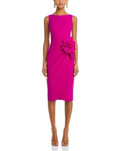 �`�A�� �{�j �v�e�B ���[�u ���f�B�[�X �g�b�v�X �����s�[�X Chiara Boni La Petite Robe Glenaly Flower-Appliqu Dress - Exclusive Cyclamen