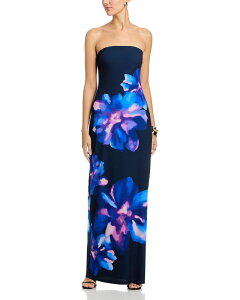 ���C�~�[ �u���b�N ���f�B�[�X �g�b�v�X �����s�[�X �t�����[�� �t�����[ Ramy Brook Floral Nora Dress Navy Floral Jersey �l�C�r�[