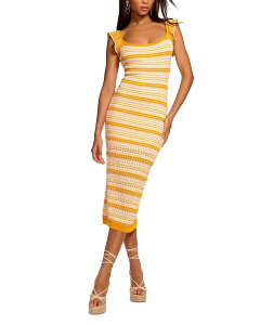 ���C�~�[ �u���b�N ���f�B�[�X �g�b�v�X �����s�[�X Ramy Brookit Dress Marigold Combo Stripe �X�g���C�v