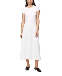 �A�i�U�[ �g�D�����[ ���f�B�[�X �g�b�v�X T�V���c Another Tomorrow Fitted Tee Dress White �z���C�g