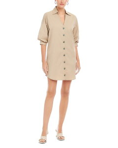 �t�B�t�e�B�[���g�D�G���e�B ���f�B�[�X �g�b�v�X �V���c Fifteen Twenty Phoebe Lantern Sleeve Shirtdresstone �X�g�[��