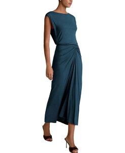 �G���G���E���t�[�� ���f�B�[�X �g�b�v�X �����s�[�X �W���[�W�[ M.M.LaFleur Zita Dress-Light Jersey Moroccan Blue �u���[
