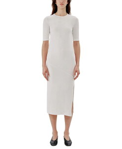 �A�i�U�[ �g�D�����[ ���f�B�[�X �g�b�v�X �����s�[�X Another Tomorrow Elbow Sleeve Dress White �z���C�g