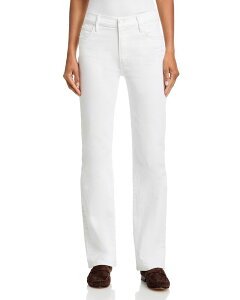 �}�U�[ ���f�B�[�X �{�g���X �f�j���p���c �g�[�� �W�[���Y MOTHER The Kick It High Rise Straight Jeans in Totally Innocentotally In