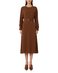 �}�b�N�X�}�[�� ���f�B�[�X �g�b�v�X �����s�[�X Max Mara Studio Mstzerbino Dress Chocolate �`���R���[�g
