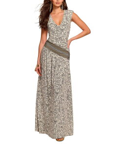 ���C�~�[ �u���b�N ���f�B�[�X �g�b�v�X �����s�[�X �}�L�V Ramy Brook Jamie Maxi Dress Bone/black floral �u���b�N