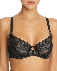 �i�g�� ���f�B�[�X �A���_�[�E�F�A �u���W���[ Natori Statement Full Figure Underwire Bra Black/Cafe �u���b�N