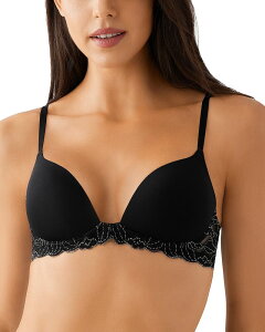�r�[�e���v�e�B�b�h ���f�B�[�X �A���_�[�E�F�A �u���W���[ b.tempt'd by Wacoal Feeling Famous Wire Free Push Up Bra Night/Angel Wing