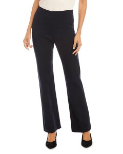 �J�����P�[�� ���f�B�[�X �{�g���X �J�W���A���p���c �u�[�c�J�b�g �u�[�c Karen Kane Karan Kane Bootcut Pants Navy �l�C�r�[