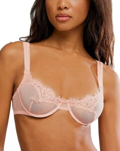 �t���[�s�[�v�� ���f�B�[�X �A���_�[�E�F�A �u���W���[ Free People Fiona Demi Underwire Bra Flamingo Flamenco