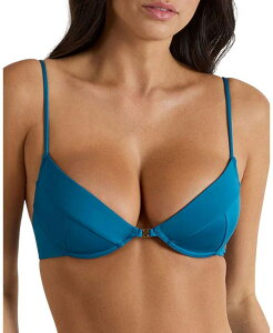 �L�L�f�����g�p�[�l�X ���f�B�[�X ���� �g�b�v�̂� ���[�X KIKI DE MONTPARNASSE Lace-Up Demi Bikini Top La Mer