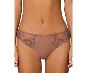 �V���[�k�y���[�� ���f�B�[�X �A���_�[�E�F�A �p���c Simone Perele Simone P r le Saga Thong Tender Brown �u���E��