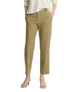 ���B���X ���f�B�[�X �{�g���X �J�W���A���p���c �A���N�� Vince Mid Rise Chino Ankle Pants Olive Stone �I���[�u