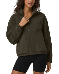 �r���I�[�� ���f�B�[�X �A�E�^�[ �p�[�J�[�E�X�E�F�b�g �n�[�t�W�b�v �V���c Vuori Aspen Half Zip Sweatshirt Olive �I���[�u