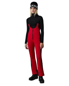 �}�b�J�[�W�� ���f�B�[�X �{�g���X �J�W���A���p���c Mackage Gia Ski Suspender Bib Pants Red ���b�h