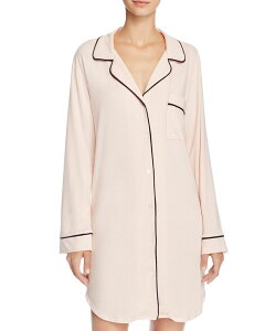 �G�o�[�W�F�C ���f�B�[�X �g�b�v�X �V���c Eberjey Gisele Sleepshirt Sorbet/Black �u���b�N