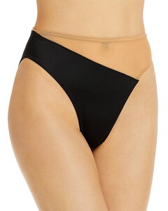 �m�[�}�J�}�� ���f�B�[�X ���� �{�g���X�̂� ���b�V�� Norma Kamali Snake Mesh Swim Bottom Black/Nude �u���b�N