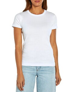 �X���[�h�b�c ���f�B�[�X �g�b�v�X T�V���c �N���[�l�b�N �R�b�g�� Three Dots Cotton Short Sleeve Crewneck Tee White �z���C�g