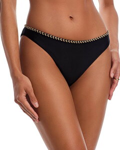 ���C�~�[ �u���b�N ���f�B�[�X ���� �{�g���X�̂� Ramy Brook Braided Mona Bikini Bottom Black �u���b�N