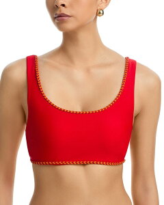 ���C�~�[ �u���b�N ���f�B�[�X ���� �g�b�v�̂� Ramy Brook Maeve Bikini Top Flame