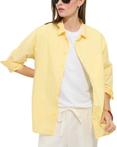 �A���b�N�X�~�� ���f�B�[�X �g�b�v�X �V���c Alex Mill Jo Poplin Shirt Double Cream �N���[��