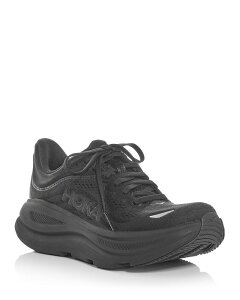 �z�J�I�l�I�l ���f�B�[�X �V���[�Y �X�j�[�J�[ HOKA Women's Bondi 9 Running Sneakers Black/Black �u���b�N