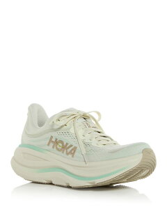 �z�J�I�l�I�l ���f�B�[�X �V���[�Y �X�j�[�J�[ HOKA Women's Bondi 9 Running Sneakers Truffle Salt/Sea Glass