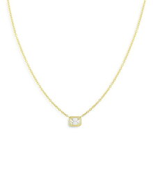 ロバートコイン レディース ネックレス・チョーカー アクセサリー 18K Yellow Gold Tiny Treasure Diamond Pendant Necklace 18 Yellow Gold