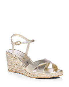 �X�`���A�[�g ���C�c�}�� ���f�B�[�X �V���[�Y �T���_�� Stuart Weitzman Women's Dayna Espadrille Wedge Sandals Light Gold �S�[���h