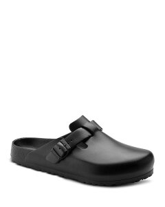 �r���P���V���g�b�N ���f�B�[�X �V���[�Y �p���v�X Birkenstock Women's Boston EVA Slip On Buckled Clog Flats Black �u���b�N