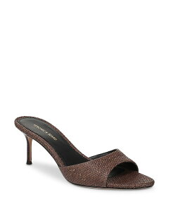 ���F���j�J �x�A�[�h ���f�B�[�X �V���[�Y �T���_�� Veronica Beard Women's Tia Slide Sandals Espresso