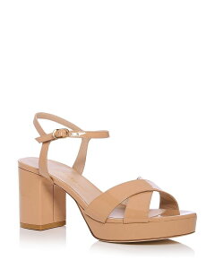 �X�`���A�[�g ���C�c�}�� ���f�B�[�X �V���[�Y �T���_�� �v���b�g�t�H�[�� Stuart Weitzman Women's Dayna 80 Platform Sandals Adobe