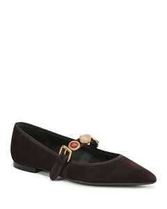 ���F���j�J �x�A�[�h ���f�B�[�X �V���[�Y �p���v�X Veronica Beard Women'selene Charm Flats Espresso