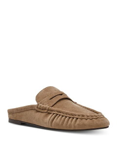 �X�e�B�[�u �}�f�� ���f�B�[�X �V���[�Y �T���_�� ���[�t�@�[ STEVE MADDEN Women's Rafe Penny Loafer Mules Taupe Suede �g�[�v