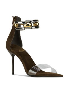 �W�F�t���[ �L�����x�� ���f�B�[�X �V���[�Y �T���_�� �A���N�� Jeffrey Campbell Women's Cuff Link Ankle Strap Sandals Espresso Suede Combo