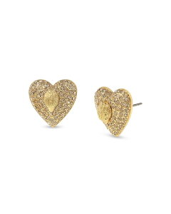 �J�[�g�W�F�C�K�[�����h�� ���f�B�[�X �A�N�Z�T���[ �s�A�X�E�C�������O KURT GEIGER LONDON Signatureagle Pav Heart Stud Earrings Gold �S�[���h