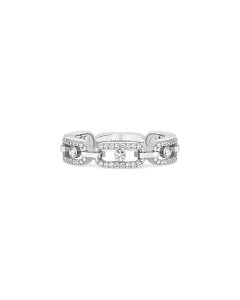 ���V�J ���f�B�[�X �A�N�Z�T���[ �����O Messika 18K Yellow Gold Move Link Diamond Pav Chain Ring White Gold �z���C�g