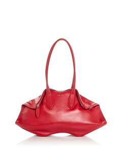 �}�b�N�C�[�� ���f�B�[�X �o�b�O ���U�[ McQueen Leather Manta Bag Dark Red ���b�h