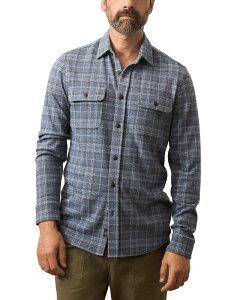 �t�@���e�B �����Y �g�b�v�X �V���c Faherty Legend Textured Shirt Castle Lake Plaid �`�F�b�N