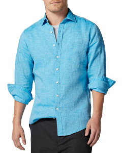 ���b�h�A���h�O�� �����Y �g�b�v�X �V���c ���l�� Rodd & Gunn Coromandelinen Shirt Cobalt �R�o���g