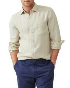 ���b�h�A���h�O�� �����Y �g�b�v�X �V���c ���l�� Rodd & Gunn Coromandelinen Shirt Flax